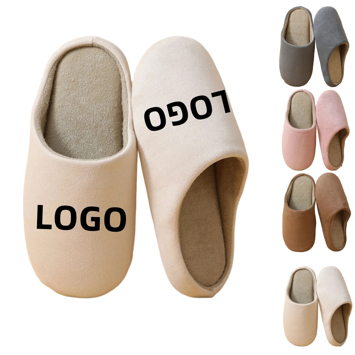 Warm Cotton Slippers Indoor Shoes For Household 1