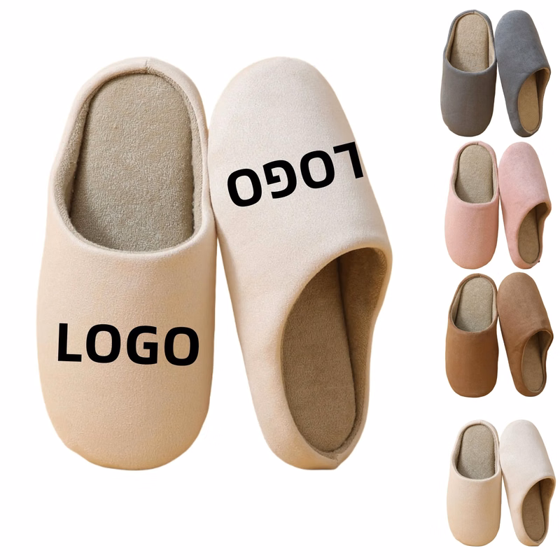 Warm Cotton Slippers Indoor Shoes For Household