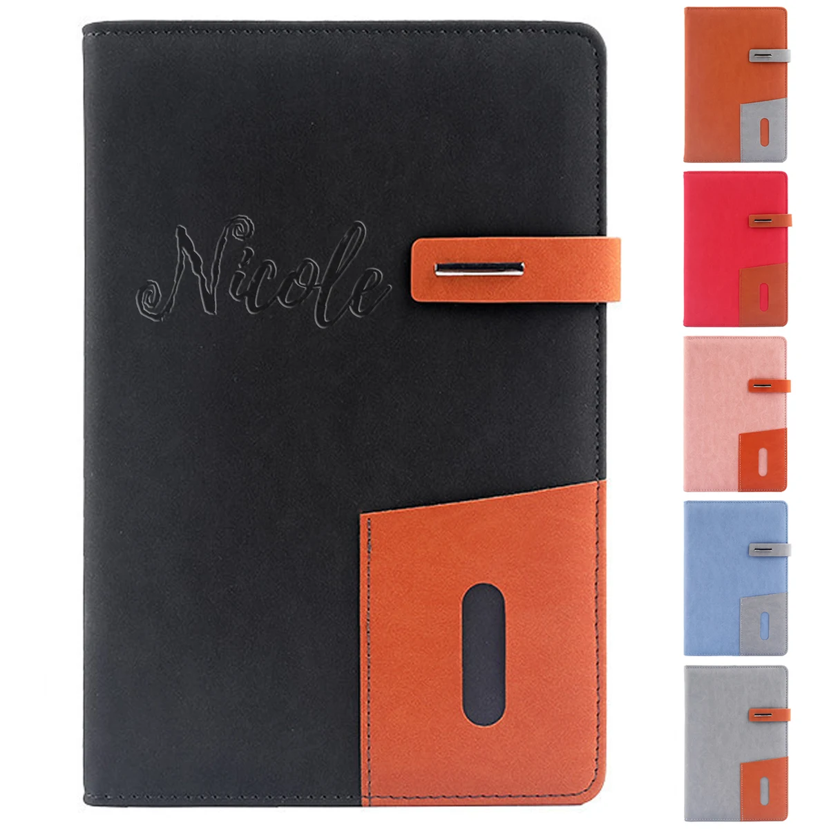 A5 PU Notebook w/ Card Slot 1