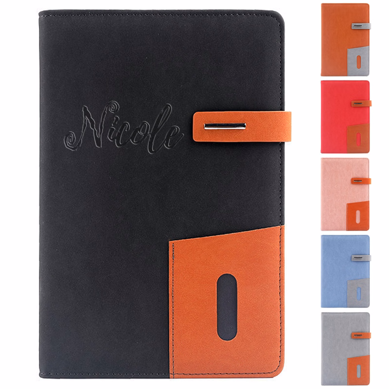 A5 PU Notebook w/ Card Slot