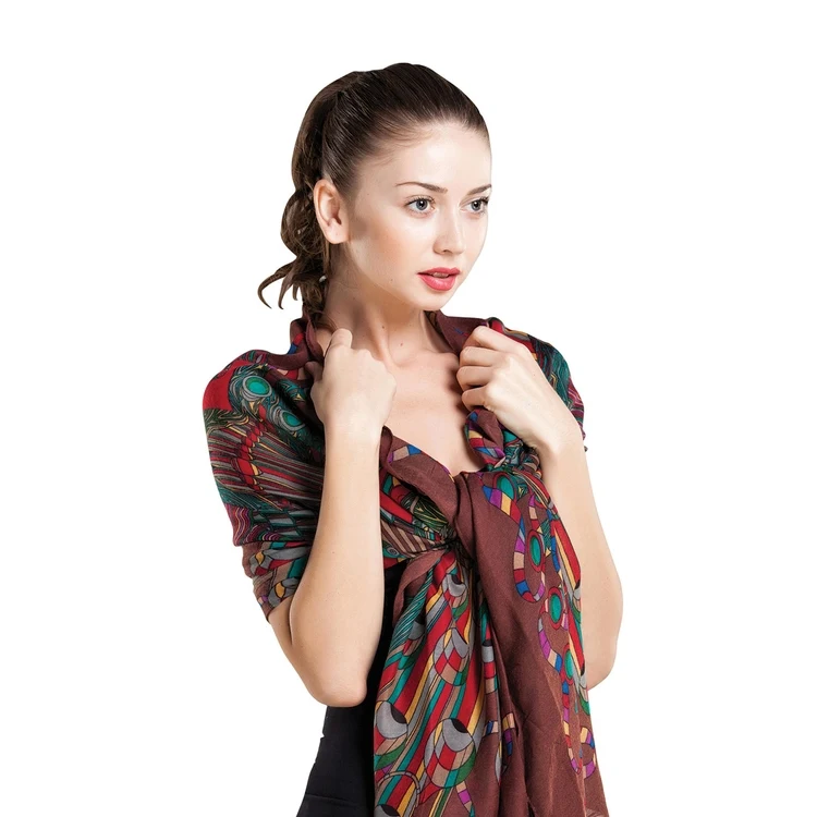 Opper Style Luxury Scarf (72"x 29") - Full Color 1