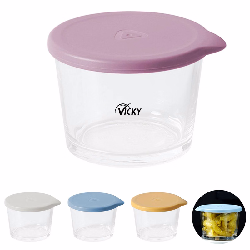 Portable Sealed Glass Food Storage Container