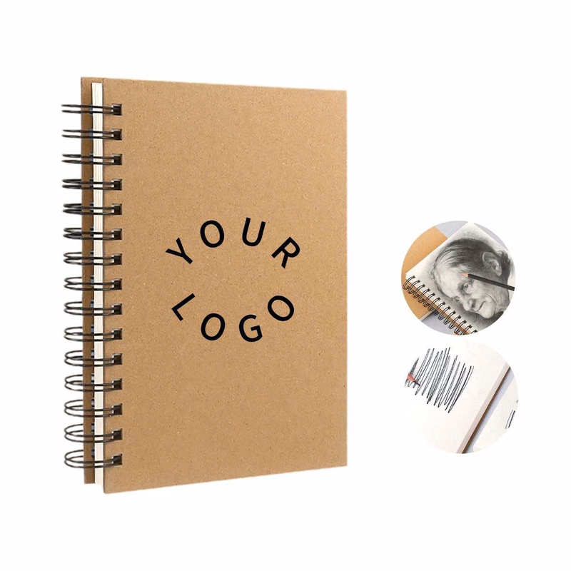 A5 Spiral Bound Notebook with 100 Lined Pages