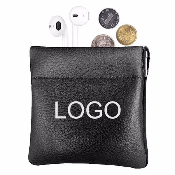 Leatherette Squeeze Tech Pouch