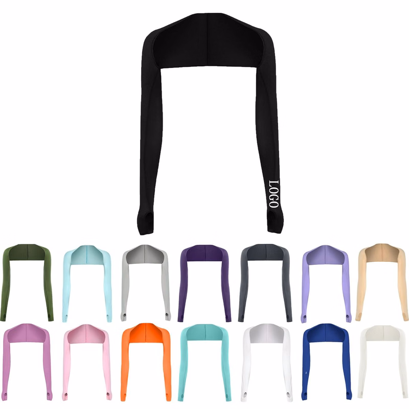 UV Arm Sleeves Finger Hole Cooling Cover