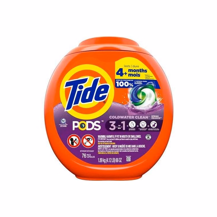 Tide Pods Laundry Detergent - 4 Pack Spring Meadow