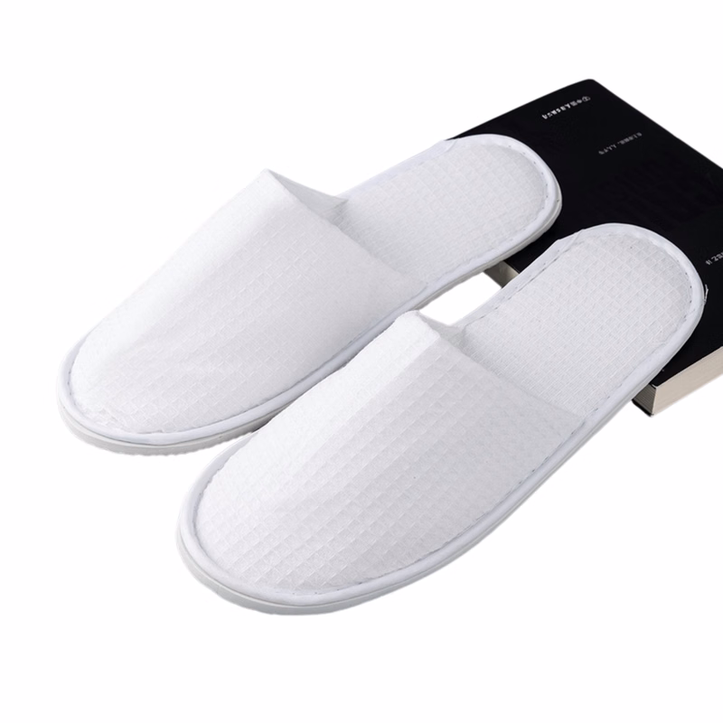 MOQ 100 Pairs of Cozy Waffle Spa Slippers
