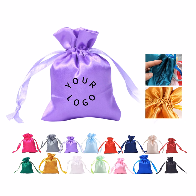 Silk Drawstring Gift Bags