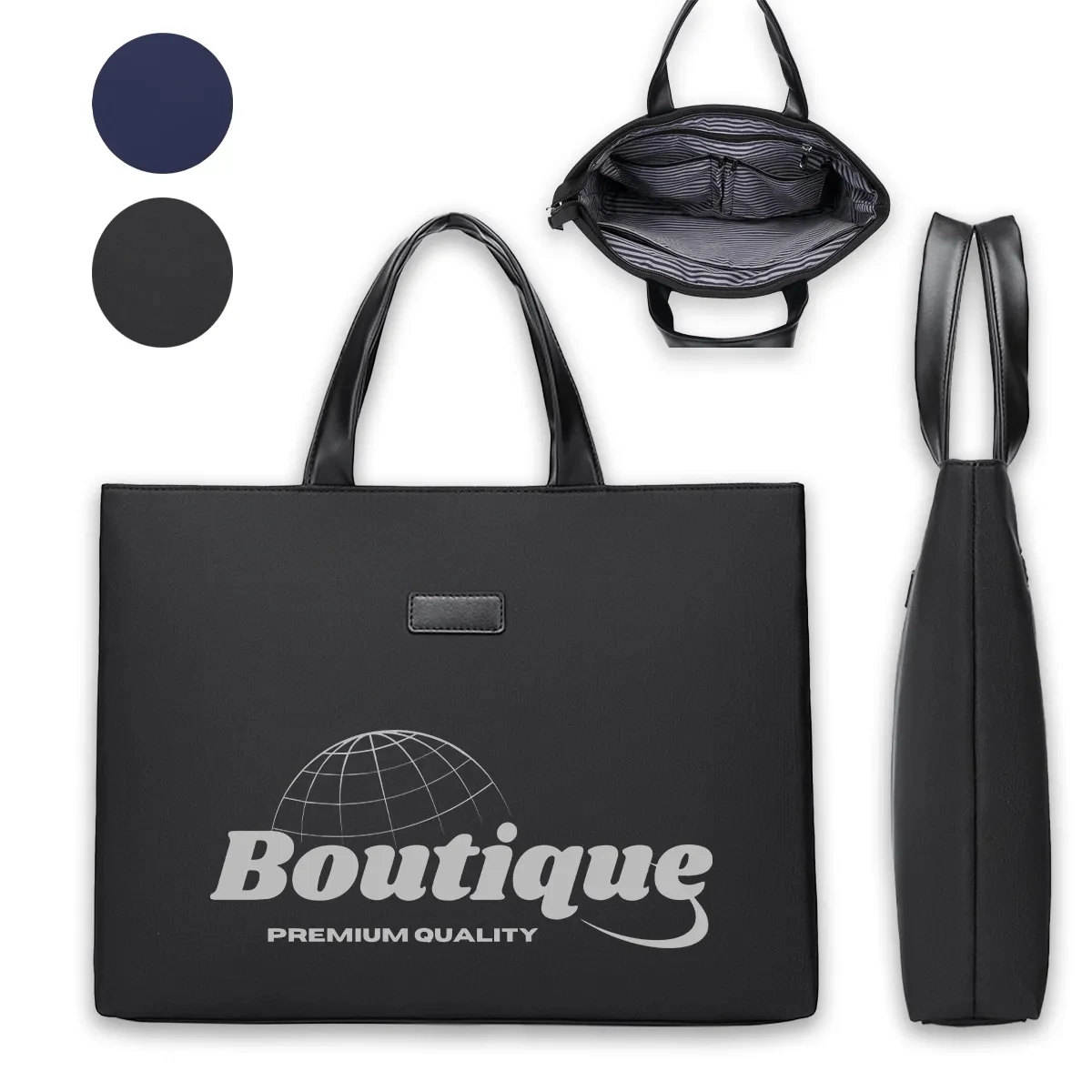 A4 Briefcases Document Portable Business Conference Bag 1
