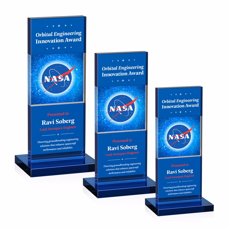 Basilia VividPrint™ Award - Blue