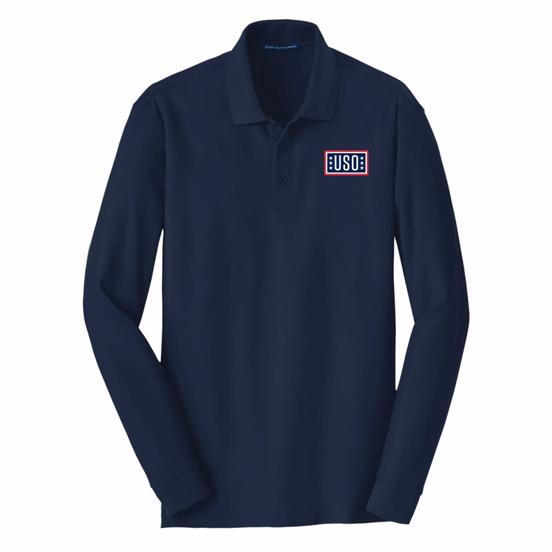 Port Authority(R) Long Sleeve Core Classic Pique Polo