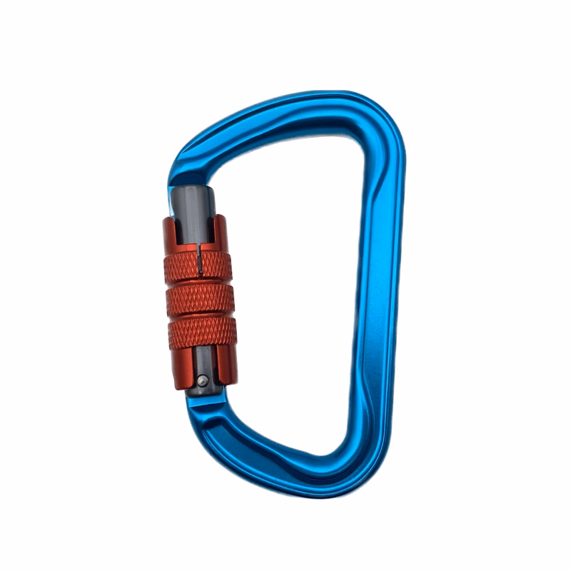 D Ring Style Twist Gate Carabiner