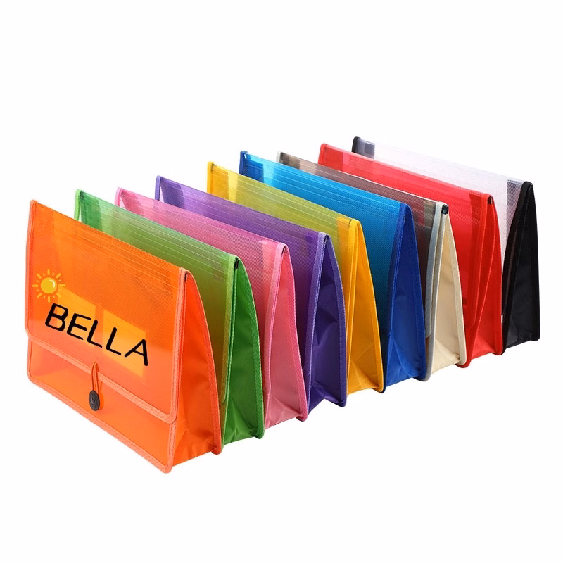 A4 Popper Wallet Plastic Folder Poly Pockets Envelope