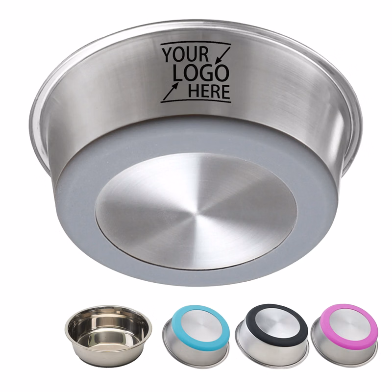 Non-Slip Stainless Steel Pet Bowl