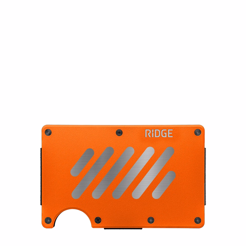 Ridge Wallet Aluminum w/ Cash Strap