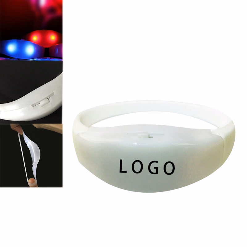 Led Flashing Lighted Bracelet For Festivals Sports