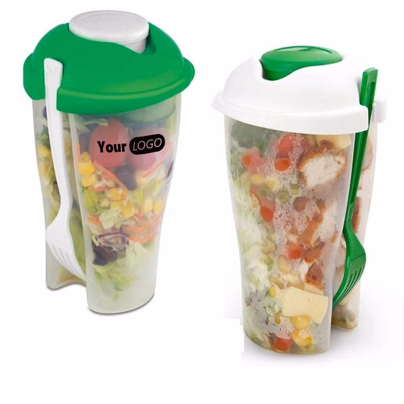 26OZ Salad Shaker / Bowl Food Storage Container