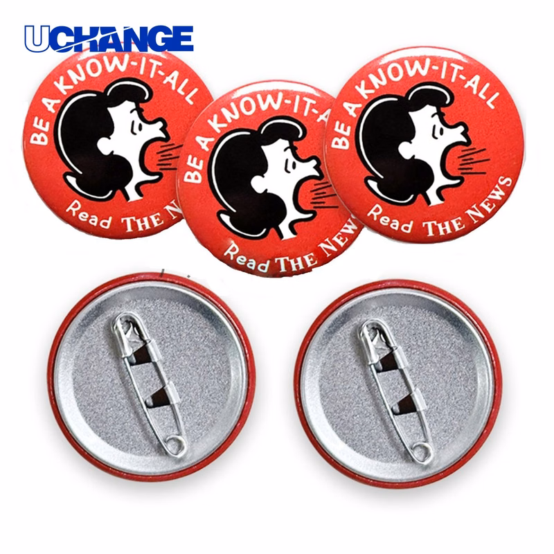 Personalized Round Button Pin