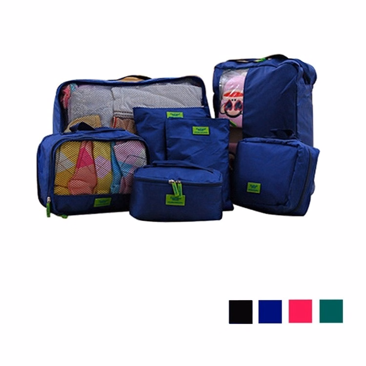 7pc Travel Packing Cubes Household Storage Travel Kit Travel