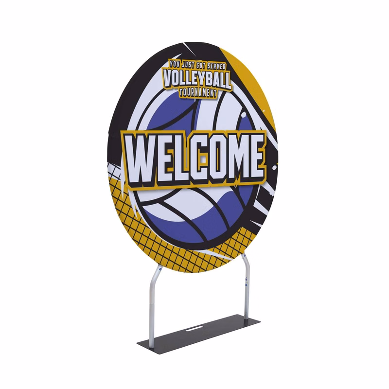 60" EuroFit™ Round Banner Display Kit