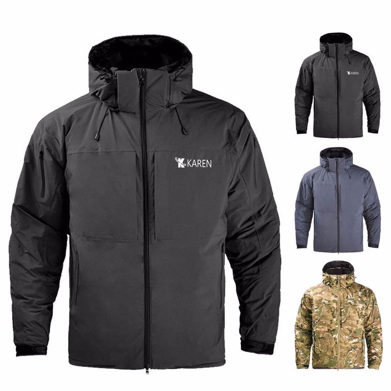 Windproof Outdoor Military Tactical Jacket Hooded Coat