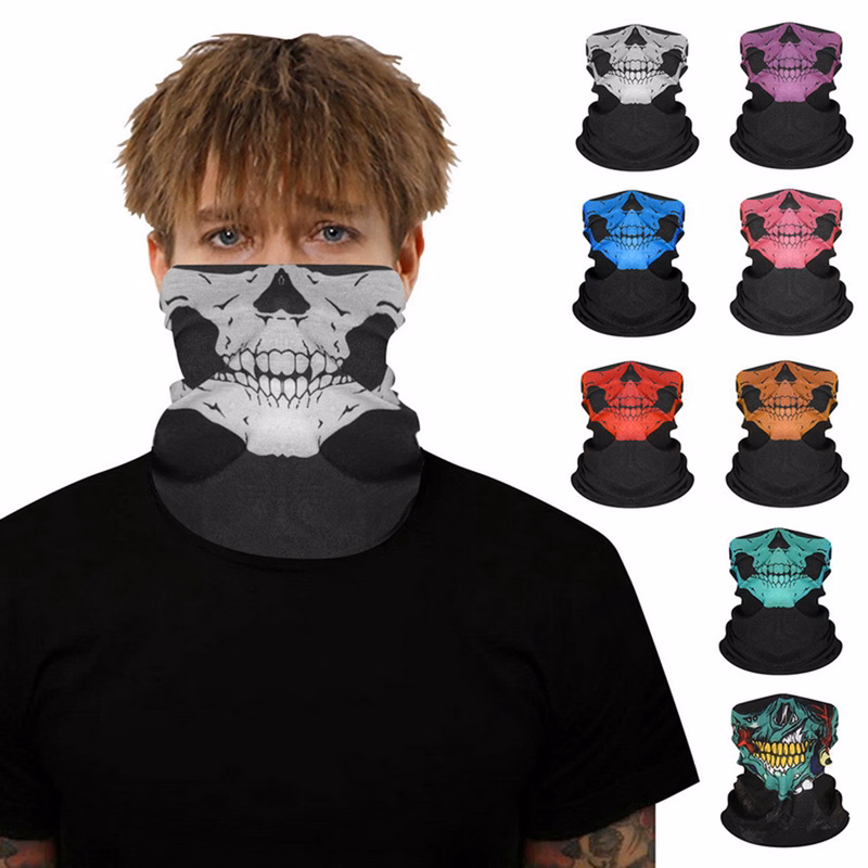 Skull Face Mask Bandanas