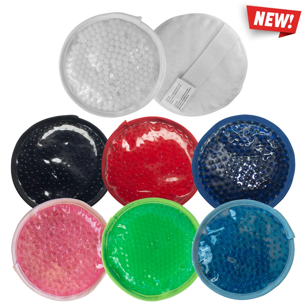 Circle Plush Gel Beads Hot/Cold Pack 1