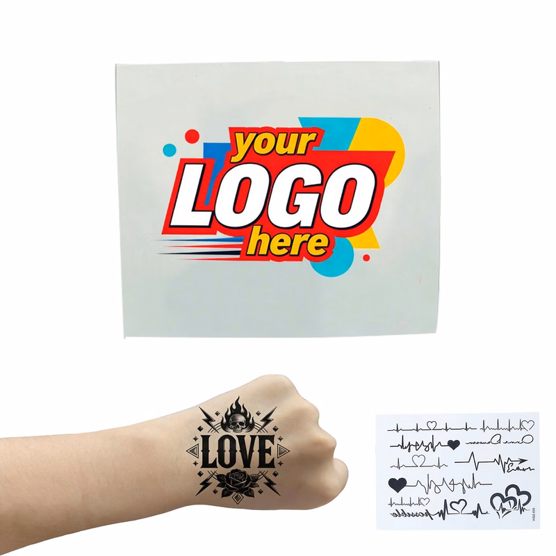 Customized Temporary Exclusive Tattoo Stickers
