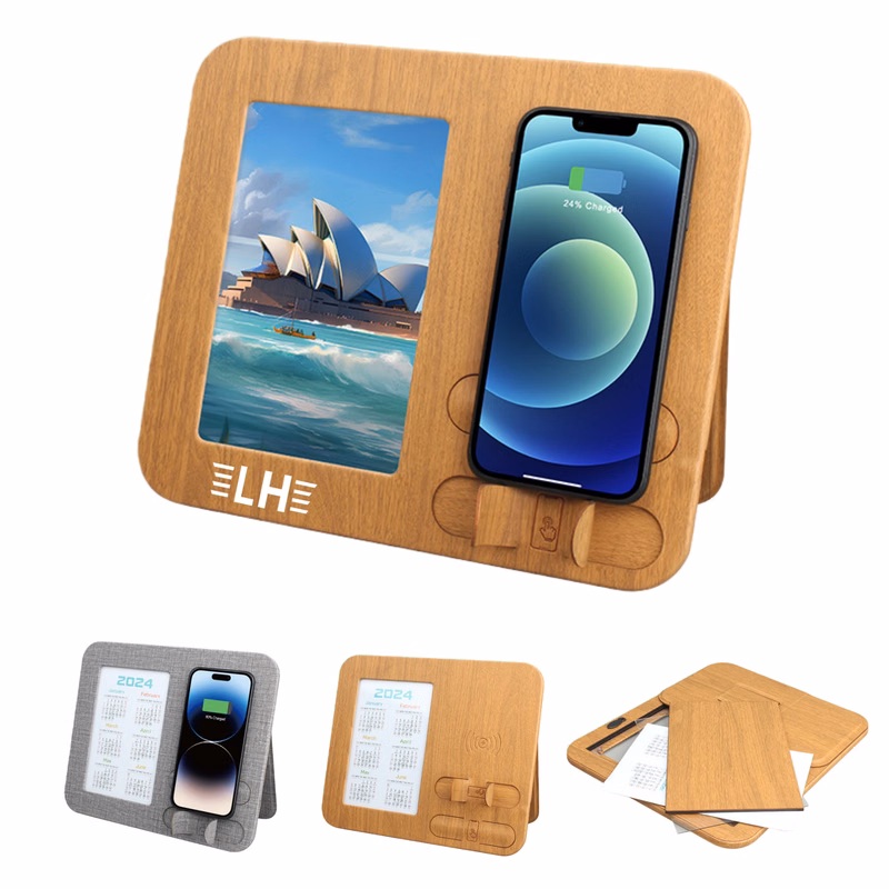 Wireless Charger w/ Picture Frame Charging Station