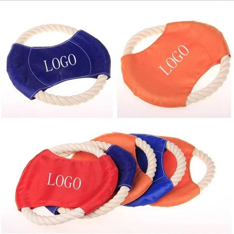 Cotton Rope Dog Flying Disk/ Pet Dog Training Toy 1