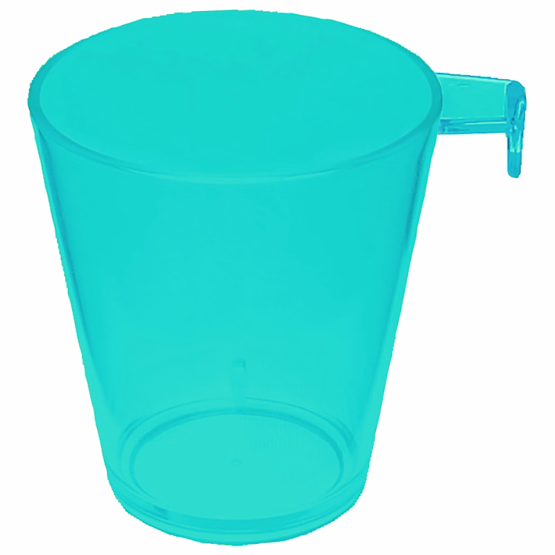 1.5oz Plastic Sidecar Hook Shot Glass CLOSE OUT COLORS