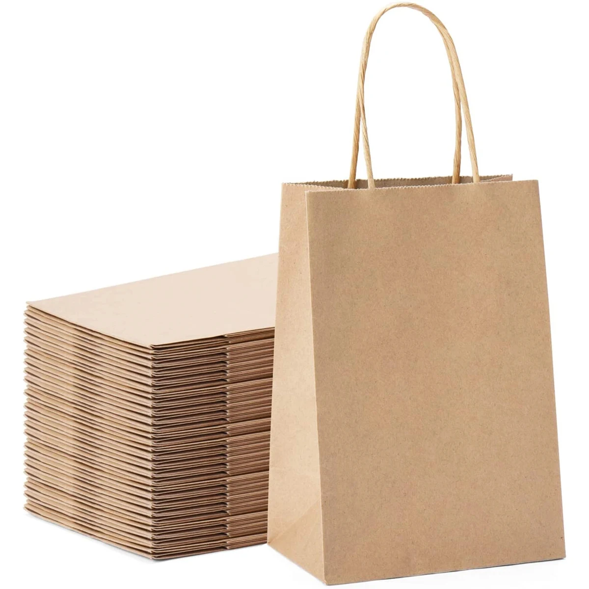 Brown Paper Boutique Bags with Handle 1