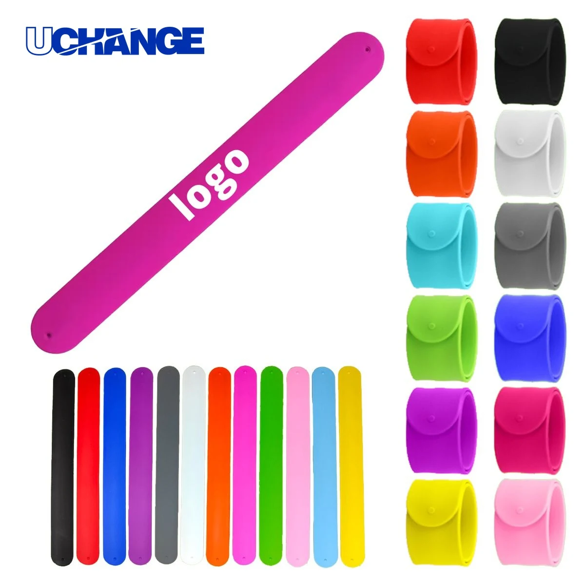 Silicone Snap Ring Wristband 1