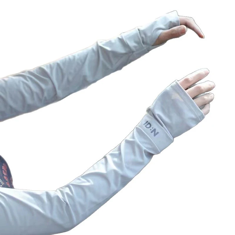 Custom Bulk Nylon Ice Silk Sun Protection Arm Covers 1