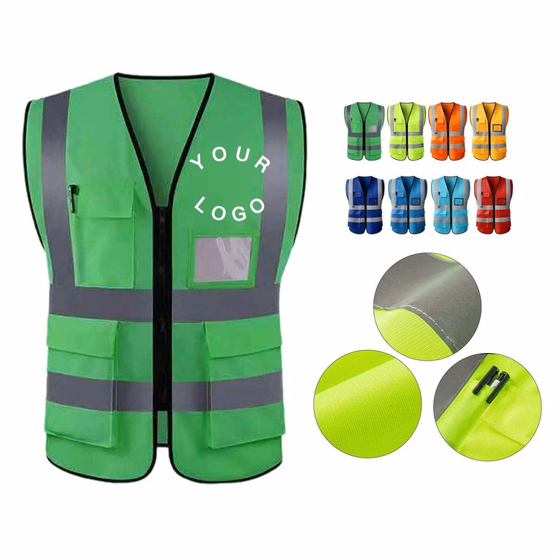 Breathable Polyester Safety Vest for Outdoor Use