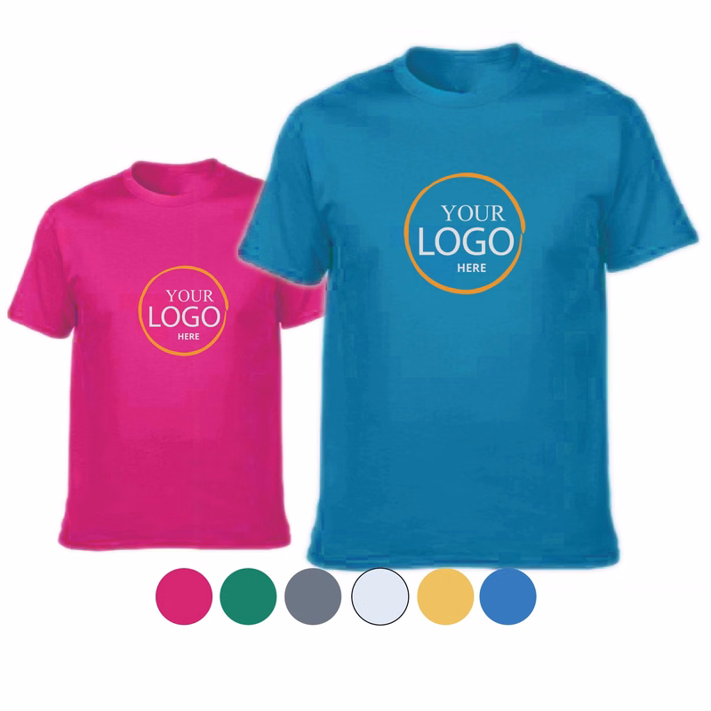Full Color Soft Cotton T-Shirt, 180gsm