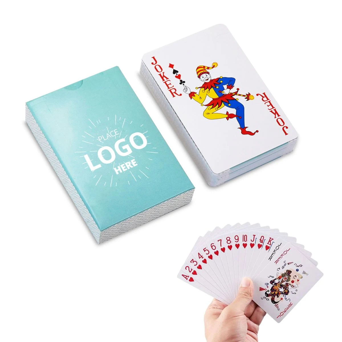Full Color Playing Cards In Case 1