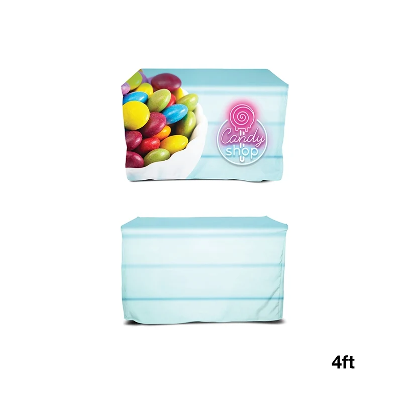DisplaySplash 4' Fitted Table Cover 1