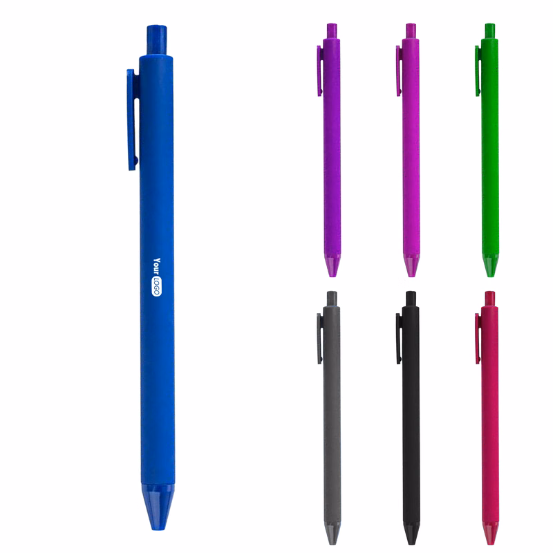 Plastic Reliable 1.0Mm Medium Point Ballpoint Pen For Daily Use