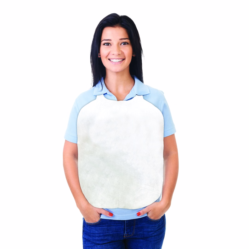 USA Made Economy Non Woven Bib, Die Cut