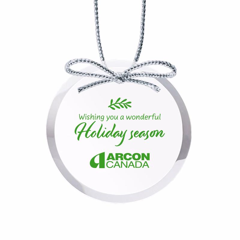 Starfire Ornament - Round Imprinted