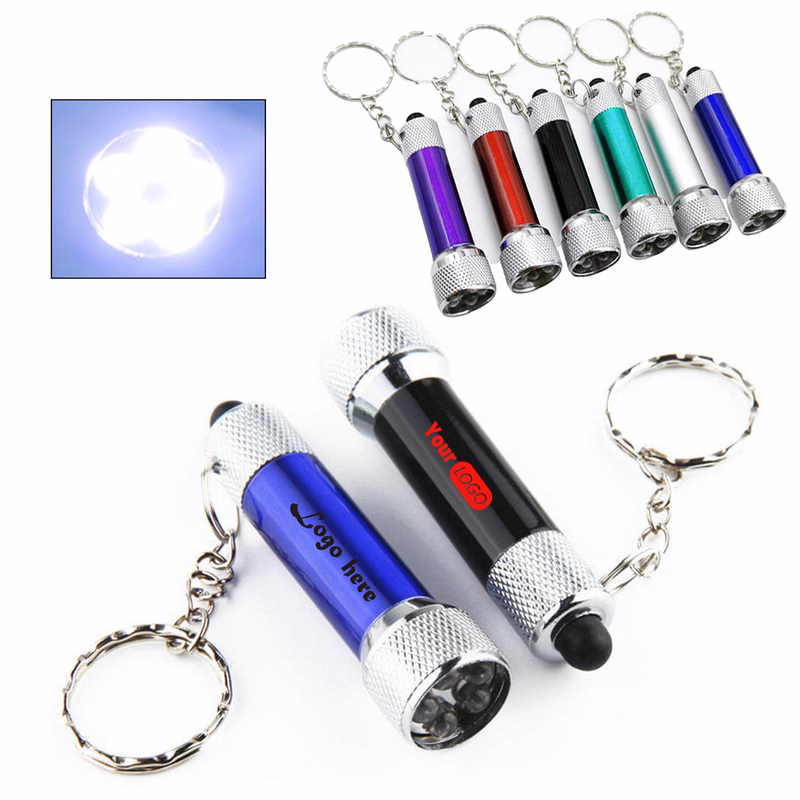 MOQ 50 5 LED Mini Keychain Light