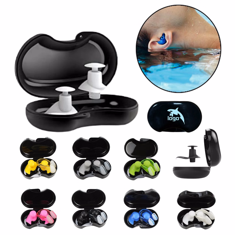 Silicone Swimming Ear Plugs with  Nose Clips