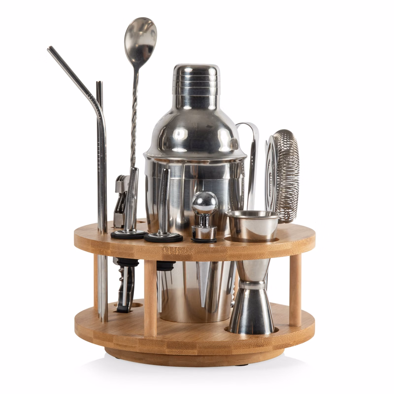 Lazy Susan 18-Piece Bar Tool Set