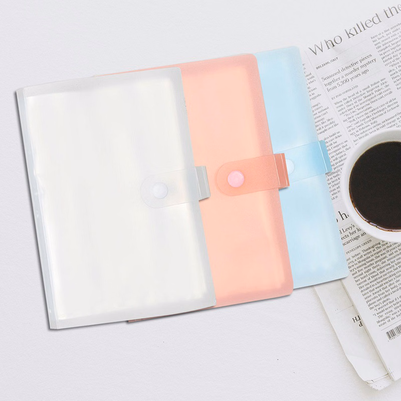 Clear Transparent Document File Bag