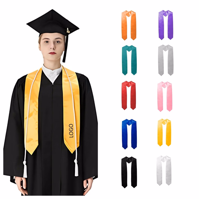 Satin Graduation Stole 71.65 Inch