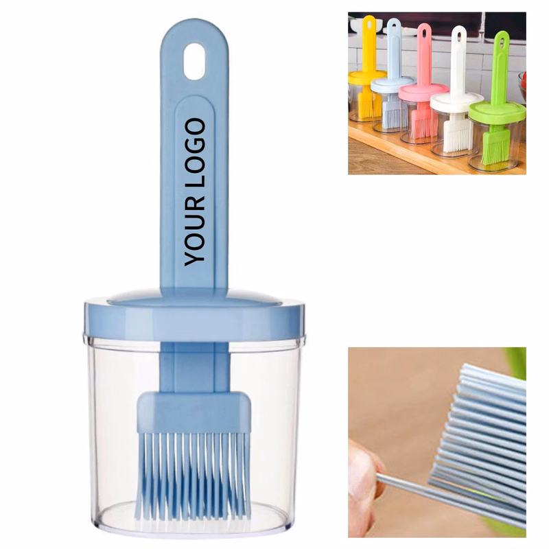 Heat Resistant BBQ Brush with Built In Bottle