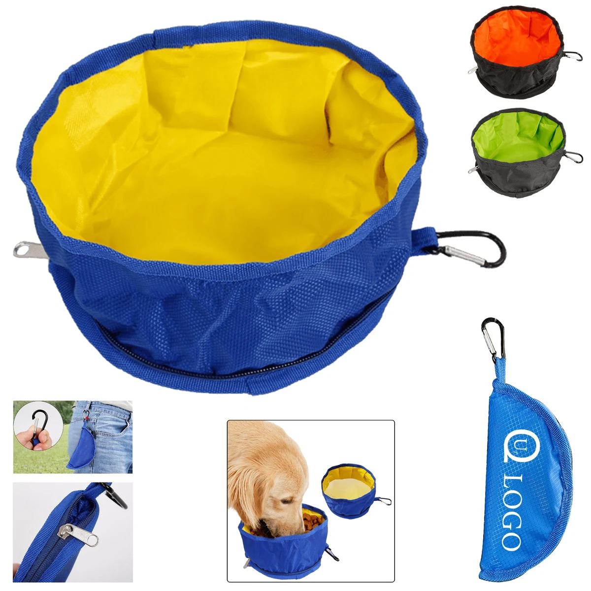 17 Oz Foldable Waterproof Pet Bowl 1