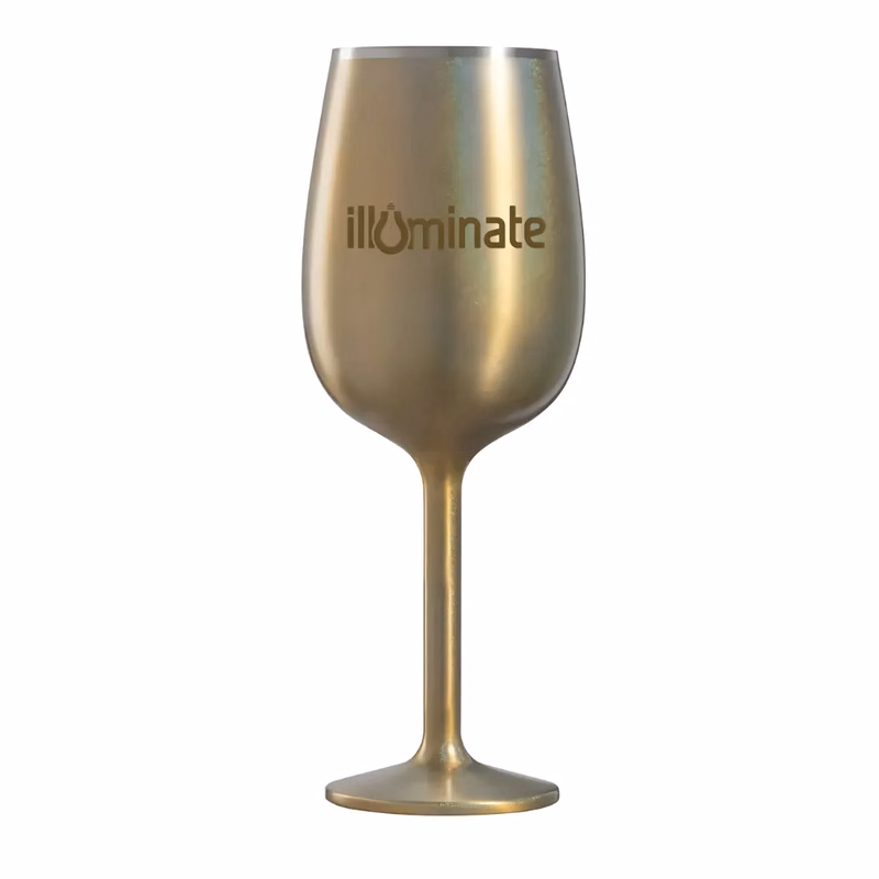 12oz. Snowfox Insulated Stemmed Wine Glass