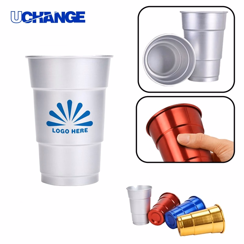 Custom Aluminum Cup Container for Branding